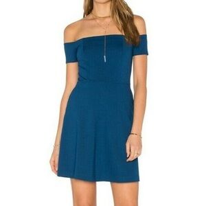 Free People Blue‎ Off Shoulder Dress